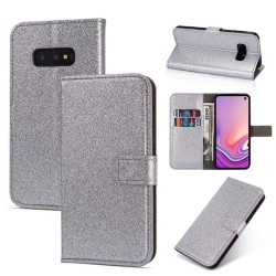 Galaxy S10e - Etui-Brillant-argent