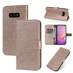 Galaxy S10e - Etui-Brillant-Doré