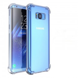 Galaxy S10 5G - Coque silicone-transparente-coin