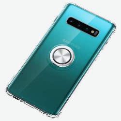 Galaxy S10 5G - Coque silicone-transparente-ring