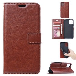 Galaxy S20 FE - Etui-Portefeuille-brun