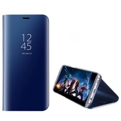 Galaxy A21S-Etui flip cover-Bleu
