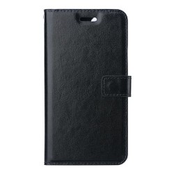 Galaxy A71-Etui portefeuille-Noir