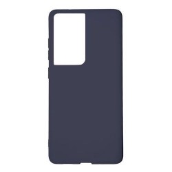 Galaxy S21 Ultra 5G - Coque-Silicone-Bleu