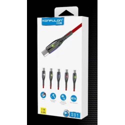 Micro-cable chargement-Témoin lumineux-Rapide