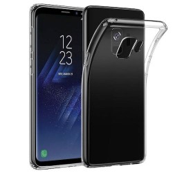 Galaxy S9-Coque silicone-transparente