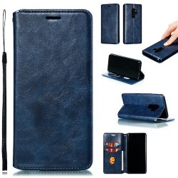 Galaxy S9-Etui protection totale-Bleu marine