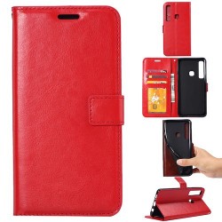 P30Lite - Etui portefeuille-Rouge