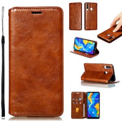 P30Lite - Etui protection totale-Brun