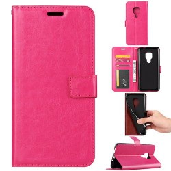 Mate20 - Etui portefeuille-Fuchsia