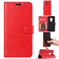 Mate20 - Etui portefeuille-Rouge