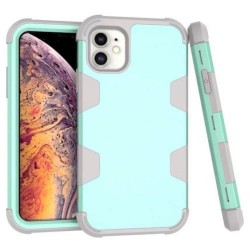 Iphone 11 - Coque-anti-chocs-Vert turquoise