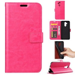 Mate20Lite - Etui portefeuille-Fuchsia