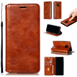 Mate20Pro - Etui protection totale-Brun