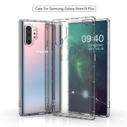 Note10 Plus - Coque silicone-transparent