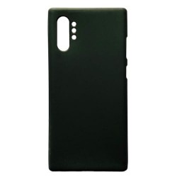 Note10 Plus - Coque silicone-opaque noir