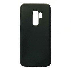 Galaxy S9 Plus-Coque silicone-opaque-noir