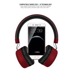 Casque-Ecouteur Bluetooth-Cable-Noir