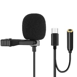 Mini Microphone-TypeC-Connecteur 3.5mm