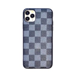 Iphone 13 - Coque - Carrés gris et noir