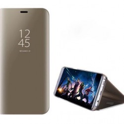 IPhone 13 Pro - Etui flip cover doré