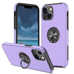 Iphone 13 Pro Max - Coque anti choc-anneau-Mauve