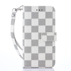 Iphone 13 Mini - Etui-Blanc-Carrés
