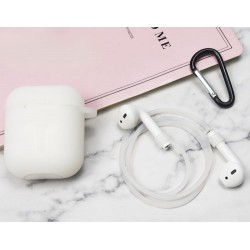 Protection Airpods - silicone transparent opaque