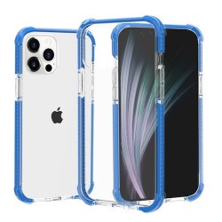 IPhone 13 - Coque-bord bleu