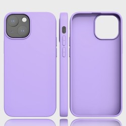 Iphone 13 Pro - Coque silicone Mauve