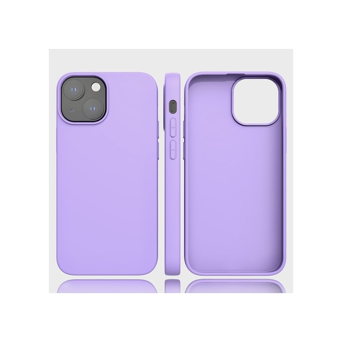 Coque iPhone 13 Pro - silicone épais - violet