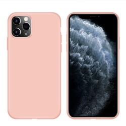 Iphone 13 Pro Max - Coque silicone rose claire