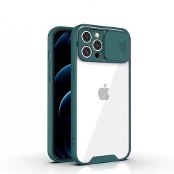 IPhone 13 - Coque -Protection caméra-Vert