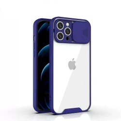 IPhone 13 Pro - Coque-Protection caméra-Bleu foncé