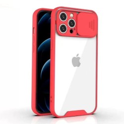IPhone 13 Pro Max -Coque-Protection caméra-Rouge