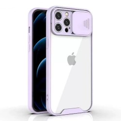 IPhone 13 Pro Max - Coque -Protection caméra-Mauve