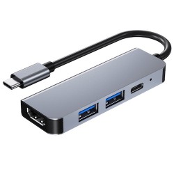 4 en 1 - USBC vers HDTV-Adaptateur USB3.0 - Port...