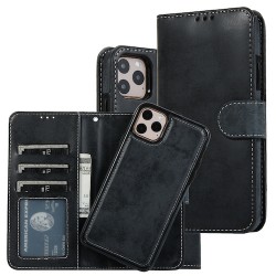 Iphone 13 - Etui Folio Coque magnétique - Noir