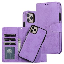Iphone 13 Pro Max - Etui Folio Coque magnétique - Violet