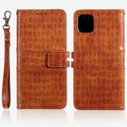 Iphone 14 - Etui-Housse-brun croco