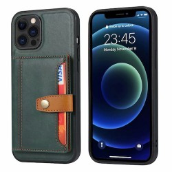 Iphone 14 Pro Max - Coque compartiment cartes - Vert