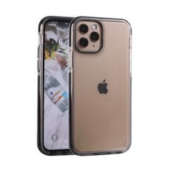 Iphone 11 Pro - Coque transparente-Contour noir