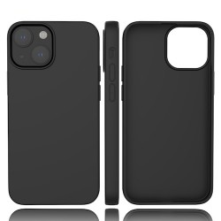 Iphone 14 Plus - Coque silicone noir