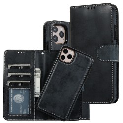 Iphone 14 Plus - Etui Folio Coque magnétique - Noir