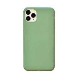 Iphone 11 Pro - Coque-Silicone-Vert