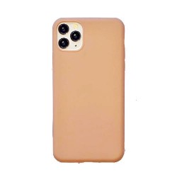 Iphone 11 Pro - Coque-Silicone-Beige