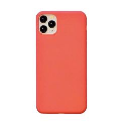 Iphone 11Pro-Coque-Silicone-Saumon