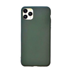 Iphone 11 Pro - Coque-Silicone-Vert
