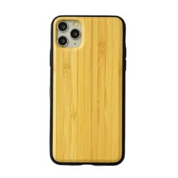 Iphone 11 Pro - Coque-Bois de bambou