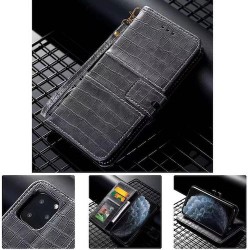 Iphone 11 Pro - Etui-Protection totale-Gris croco